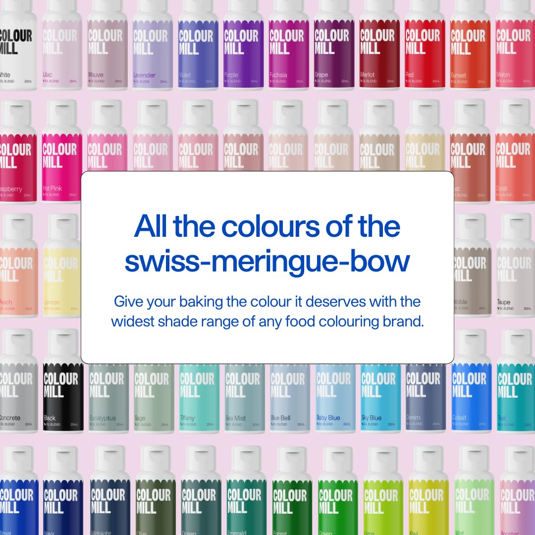 Colour Mill Oil Blend Food Coloring, 20 Milliliters Baby Blue