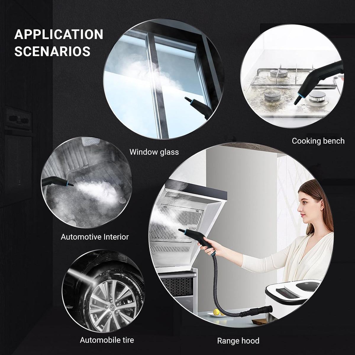 Heapsion Steam Cleaner