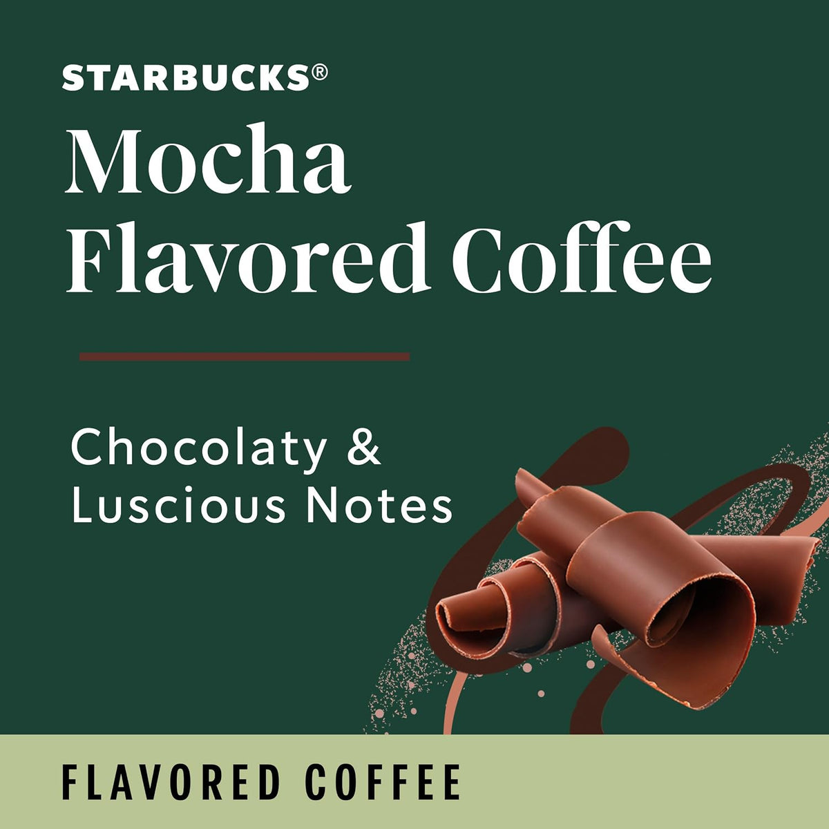 Starbucks K-Cup Coffee Pods, Flavored Hot or Iced Coffee, Mocha, 60 Keurig Pods