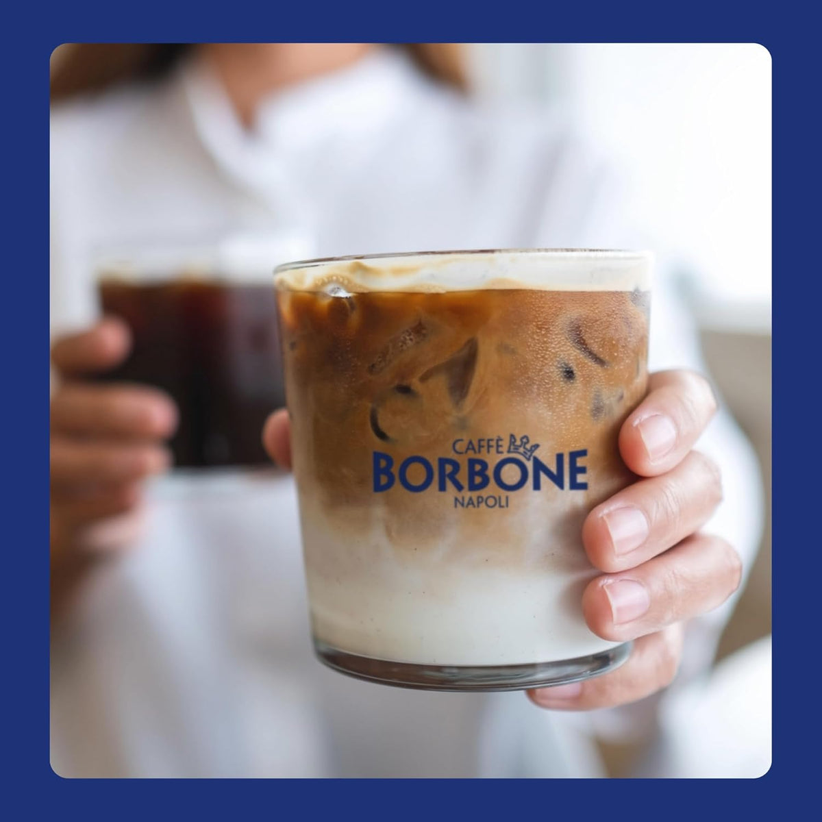 Caffè Borbone Crema Classica Whole Bean Coffee, Arabica and Robusta Blend, Medium Roast, 2.2 lb Bag (Pack of 2)
