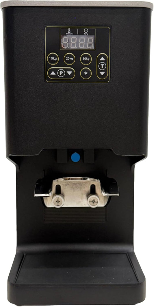 Electronic Automatic Espresso Tamper, 58mm Coffee Tamper | Multi-Tamp 1-3x Espresso Distribution Tool | Adjustable Pressure 2-38kg Electric Tamper | CE Certified | Home &amp; Commercial Barista Tool