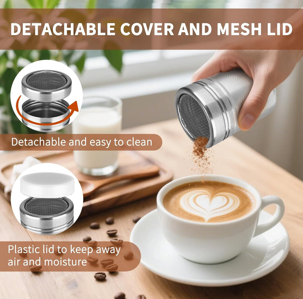 23Pcs Espresso Machine Accessories Set, 51mm Coffee Espresso Tamper Kit