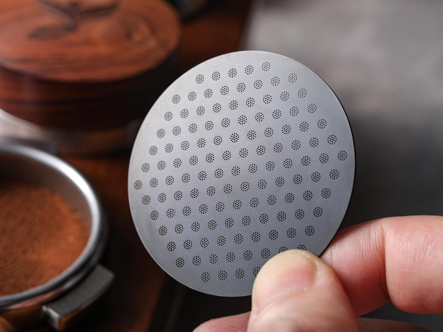Espresso Puck Screen 54mm for Breville, Ninja Cafe Luxe 2 Pcs