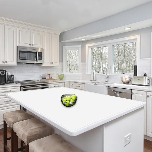 Silicone Mats for Kitchen Counter, 48"x32"(120cmx80cm) Large Heat Resistant Mat Kitchen Island Waterproof Countertop