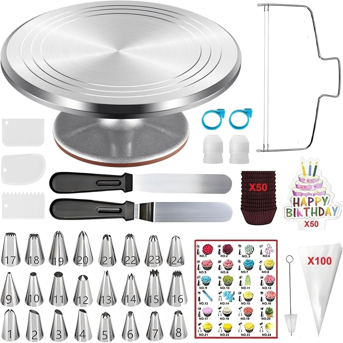 ANSLYQA Cake Decorating Kit