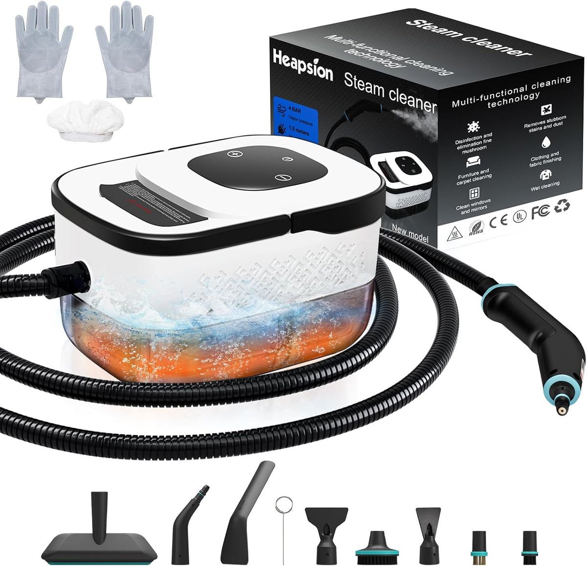 Heapsion Steam Cleaner