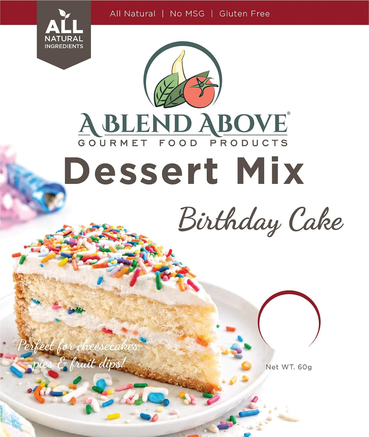 A Blend Above Birthday Cake Mix - No Bake Desserts