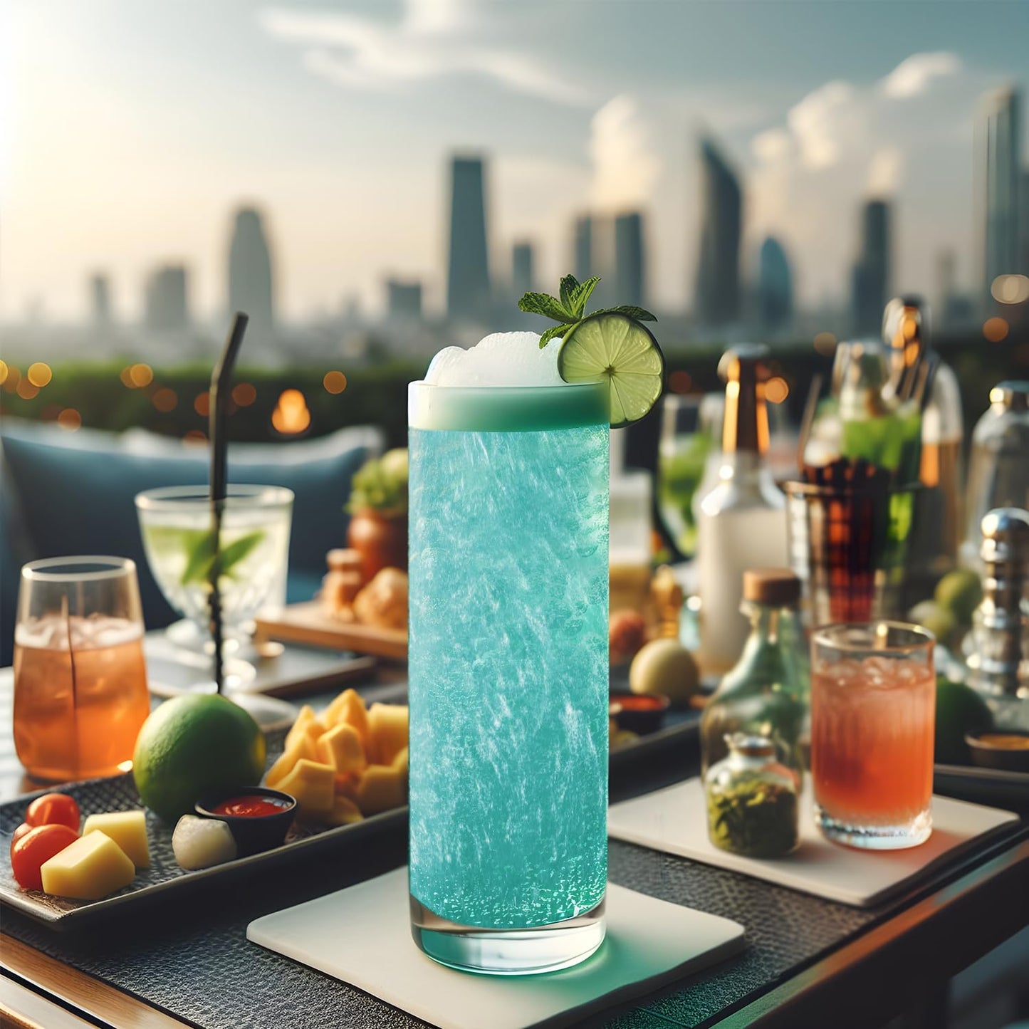 Brew Glitter Edible Drink Glitter Pump 1x 25g for Cocktails, Beer, &amp; Beverages (Teal)