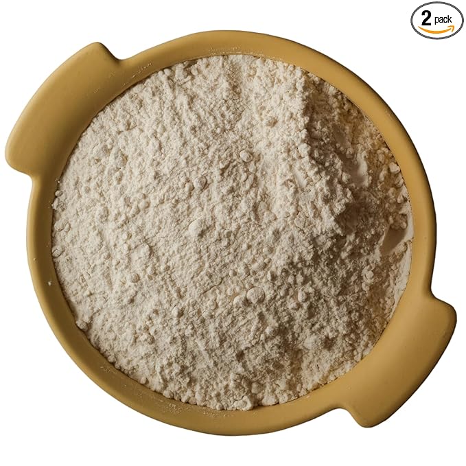 Food & Beyond Vital Wheat Gluten 4 lb x 2 Pack (8 LB) | High-Protein Natural Wheat Flour | Premium Quality for Baking, Bread, Pizza Dough & Seitan Recipes