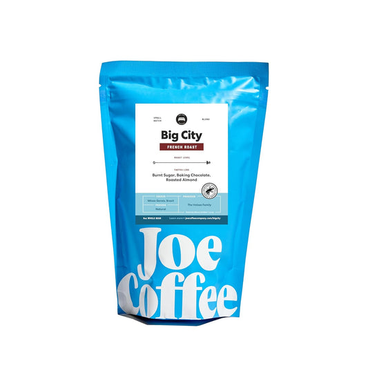 Joe Coffee Company - Big City Whole Bean Specialty Coffee, 6 oz Bag | NYC Roaster, Rainforest Alliance Certified, Kosher,