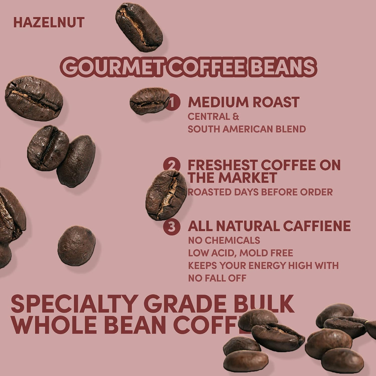 Sarasota Coffee Whole Bean Hazelnut