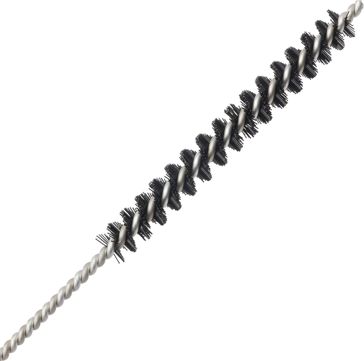 REDECKER Milk Foamer Hose Brush - Ideal for Espresso &amp; Coffee Machine Attachments, Baby Bottle Cleaning, Detailing &amp; More - Durable Nylon Bristles, Flexible Wire Handle, 12-1/2 Inches