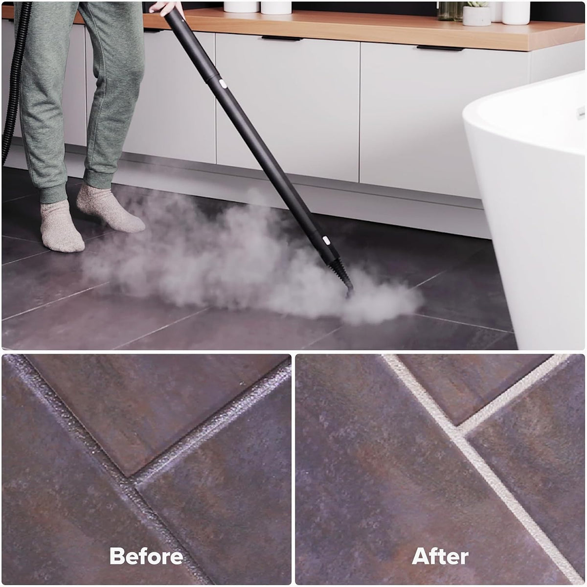 Dupray Neat Steam Cleaner for Home Essential Pack