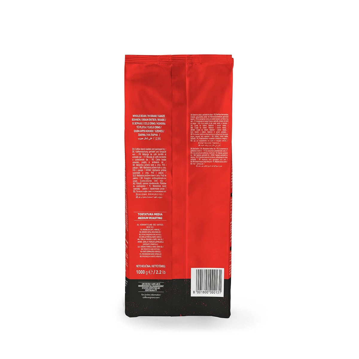 Caffe Vergnano Espresso Whole Bean Coffee