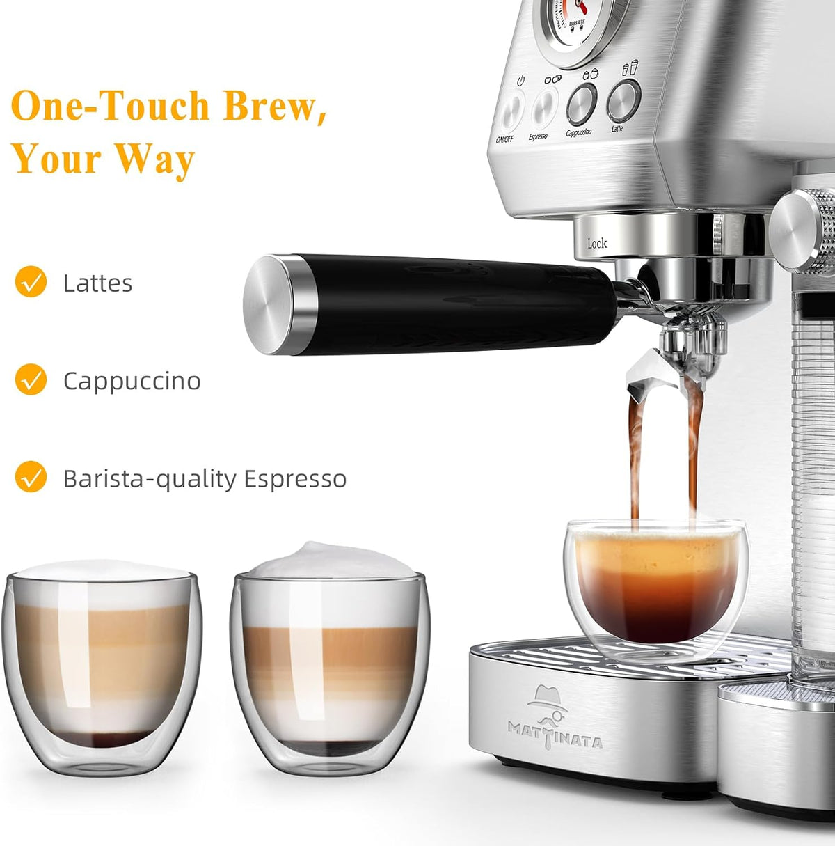 MAttinata 1633 Espresso Machine