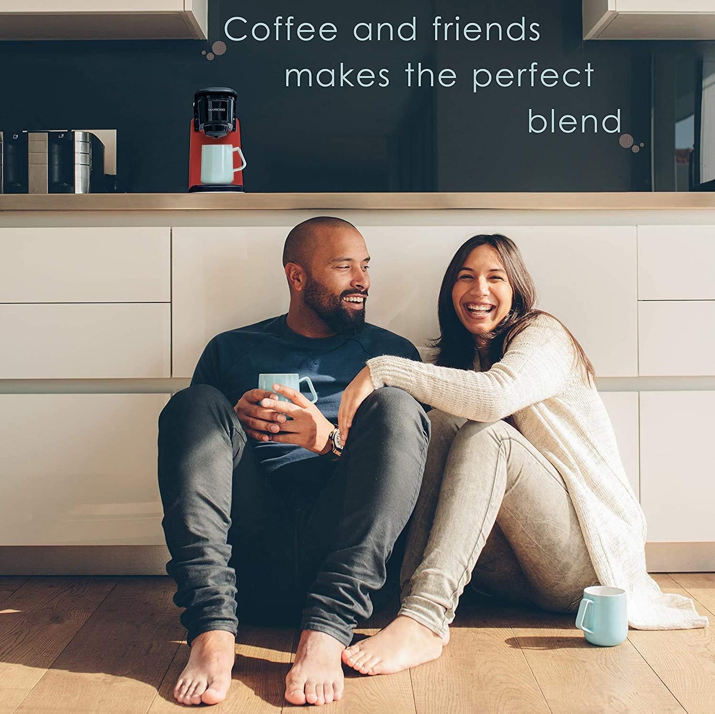 Mixpresso Single Serve Coffee Maker K Cup Coffee Maker for K Pods &amp; Grounds | Compact 800W Red Coffee Machine with 12 Oz Water Tank, Fast Brew &amp; Auto Shut-Off, Small Design for Travel, Office, RV &amp; Dorm