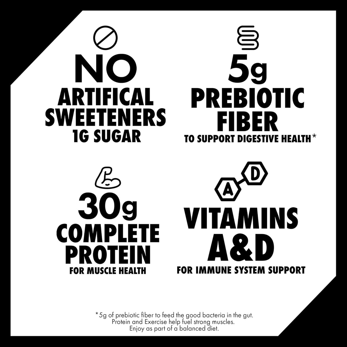 Oikos Protein Shake, Vanilla, 30g Protein, 12 fl oz, 12 Count