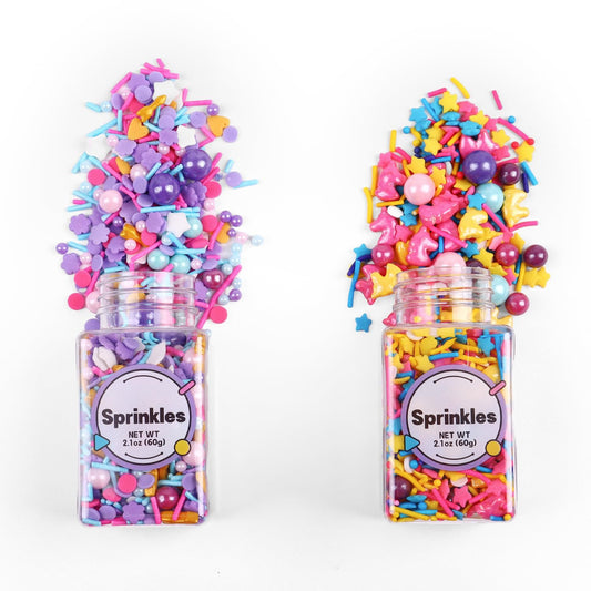 Edible Unicorn Sprinkles for Cake Decoration, Edible Pearl, Edible Sprinkle for Cupcake Topper, Ice Cream Toppings, Cookies