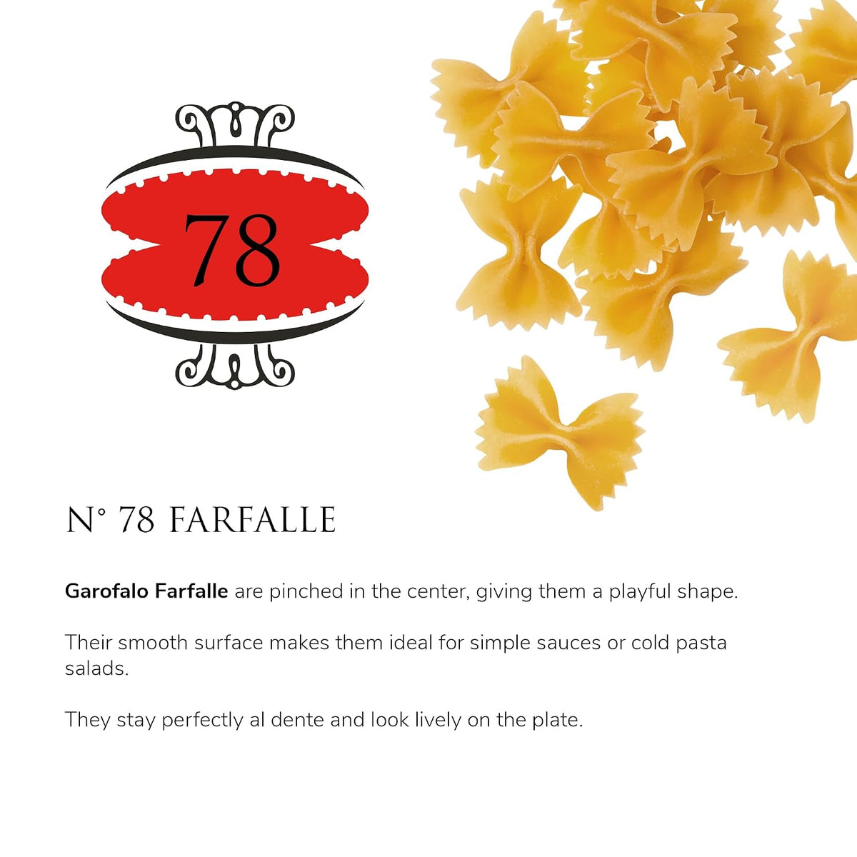 Garofalo - Premium Durum Wheat Semolina Farfalle Pasta