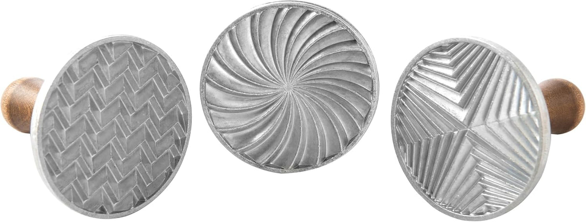 Nordic Ware Geo Cast Cookie Stamps
