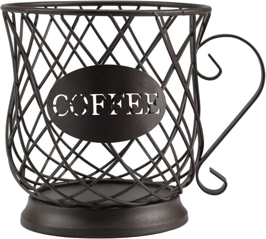 TreeLen Coffee K Cup Holder, K Pod Storage Organizer, Keurig Cup Holder for Countertops, Kcup Holders for 35 K cups – Matte