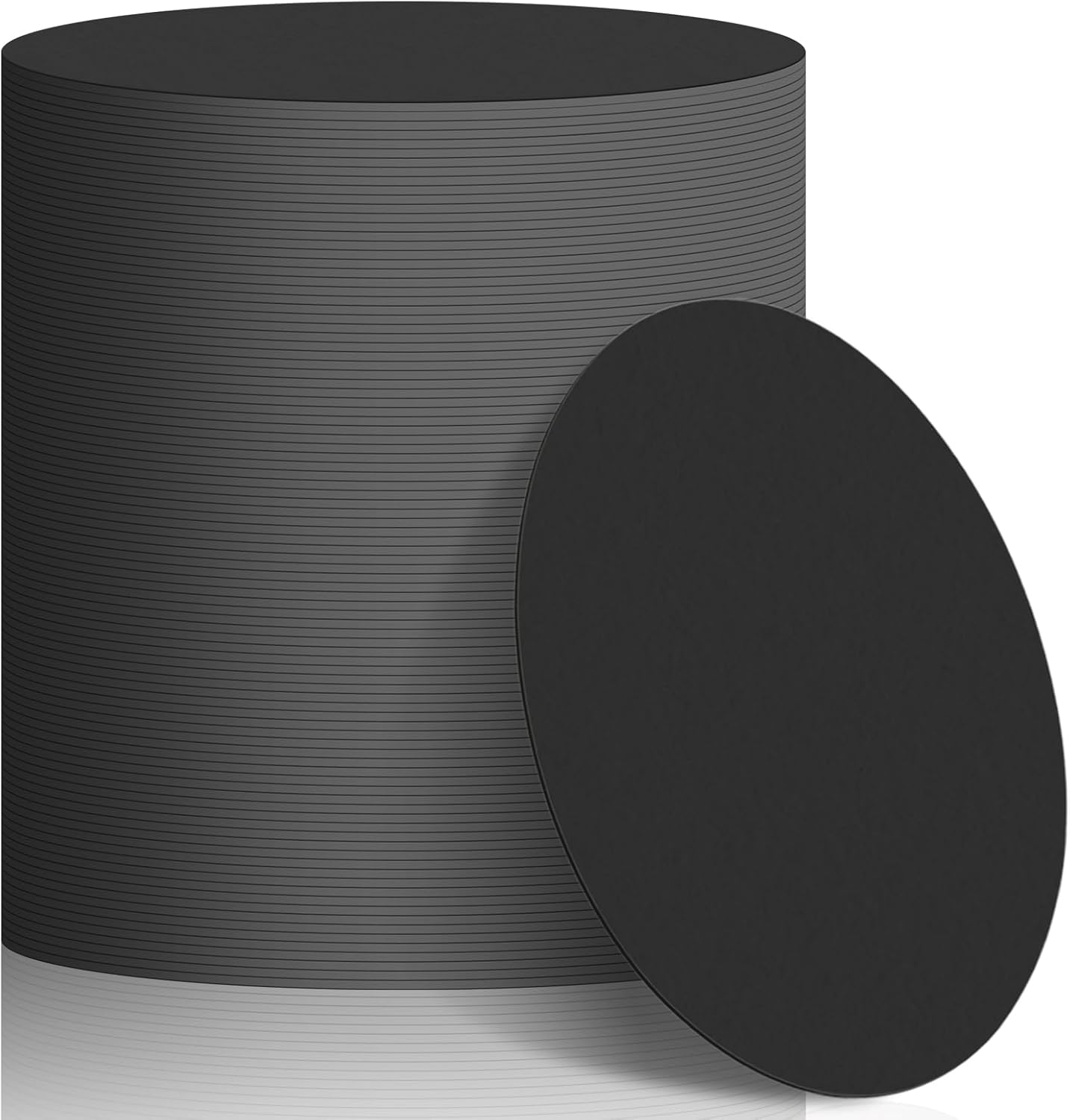 TaoBary 100 Pcs Disposable Paper Coasters Bulk 1MM, 4 Inch Round Cardboard Coasters Blank for Bar Dr