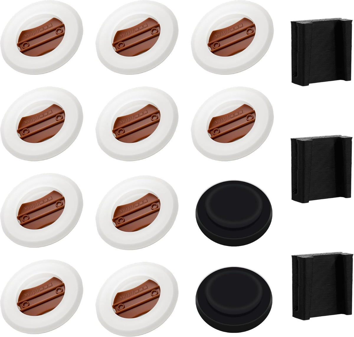 ShanSon Seal Valve 15pcs Set Airtight &amp; Freshness Preservation Fits Various Coffee Containers Long-Lasting Lock Essential for Home Coffee Storage
