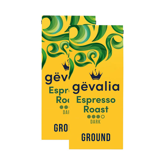 Gevalia Espresso Roast Dark 100% Arabica Ground Coffee