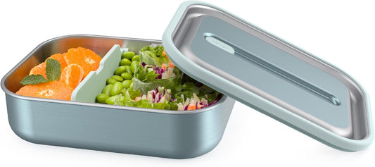 Bentgo MicroSteel Leak-Proof Bento Lunch Box, Microwave &amp; Oven-Safe