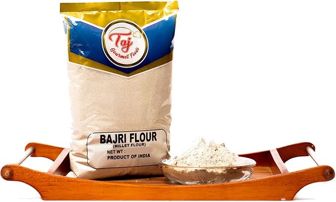 TAJ Millet Flour | Bajra Atta, Bajri ka Atta, Bajri Flour | 4-Pounds