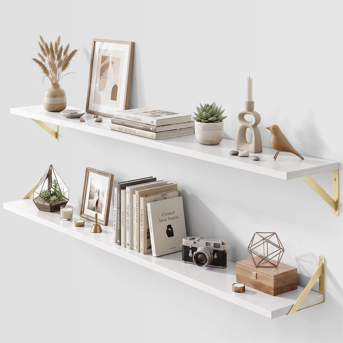 Dreamland Wall Mounted Floating Shelves Set of 2