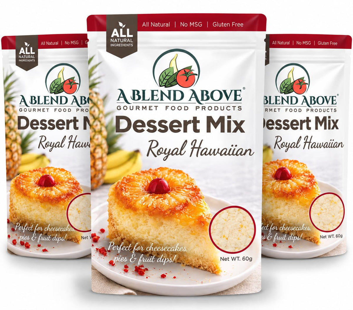 A Blend Above Royal Hawaiian Cheesecake Mix - No-Bake Desserts