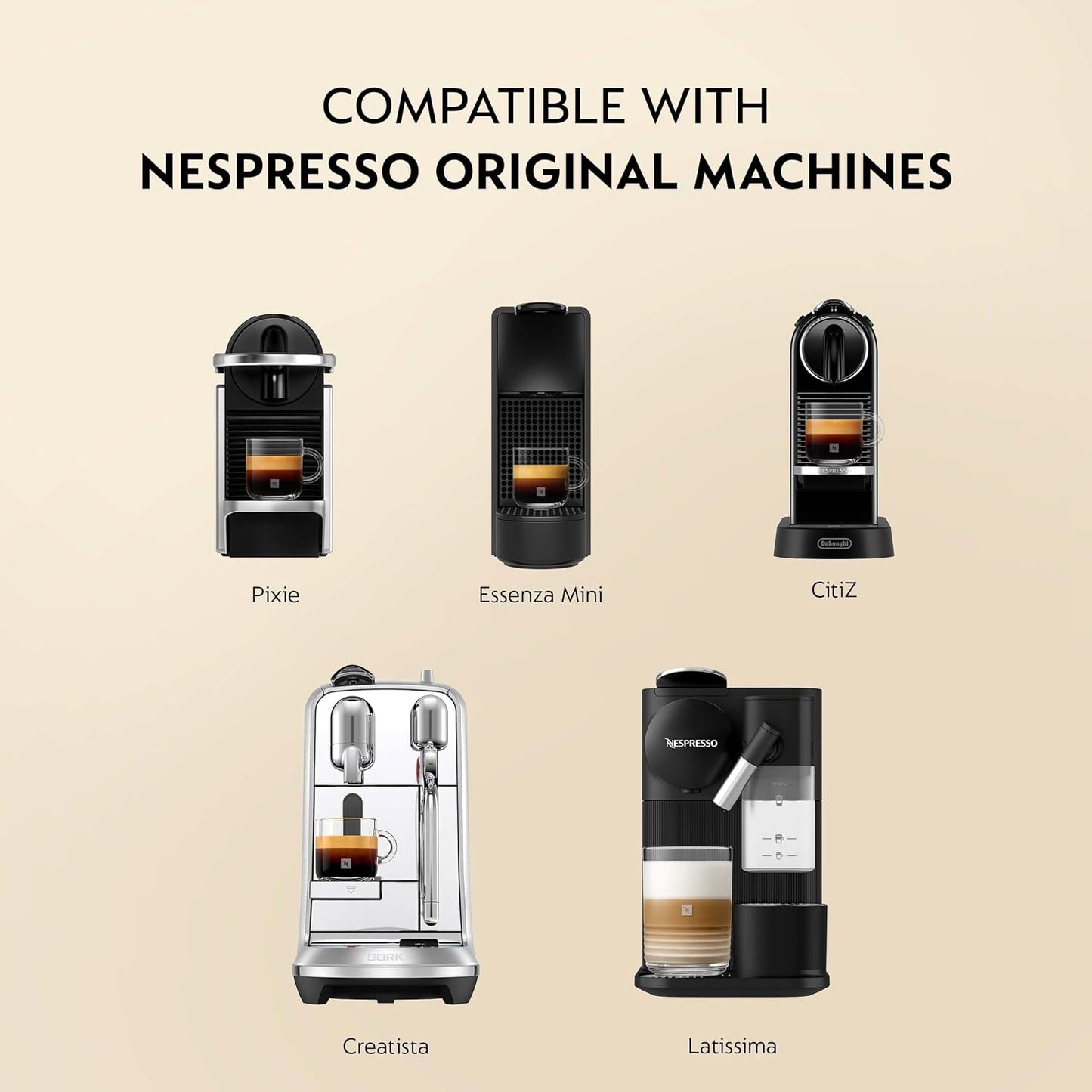 Nespresso Original, Variety Pack, 50-Count Espresso Coffee Pods | Capsules Medium and Dark Roast Pack of 1 Brews 1.35oz