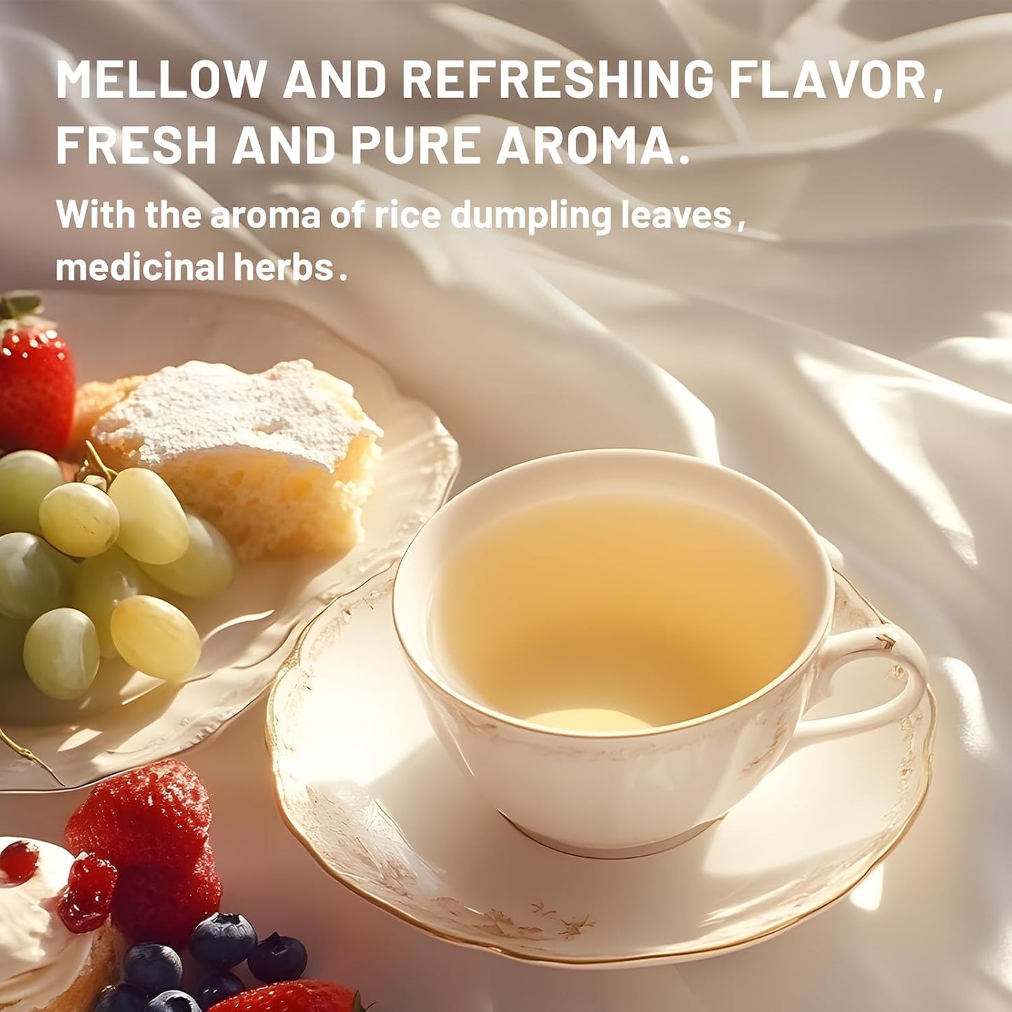 iTeaworld Gongmei Loose Leaf White Tea,Low Caffeine Multiple Steeping 1.7oz | Up to 100 Cups | Smooth Mellow Taste | Low Bitterness|Easy Mug Brewing|Perfect for Daily Drinking &amp; Relaxation