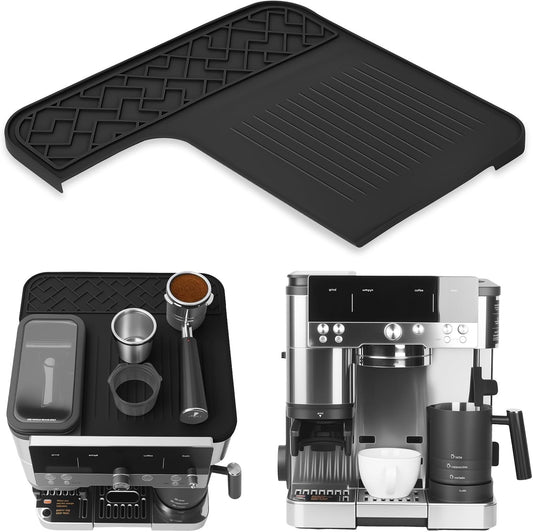 Silicone Top Mat for Ninja Luxe Cafe Espresso Machine ES601 Black