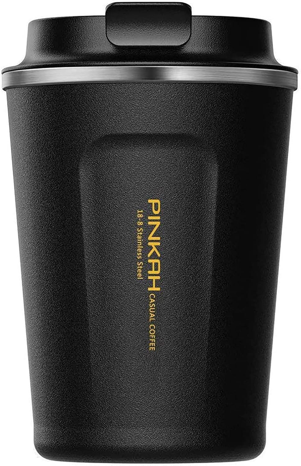 12OZ Vacuum Travel Mug for Ice Drinks/Hot Beverage, Double Walled Stainless Steel Insulated Coffee Tumbler Cup, Thermal Coffee Mug