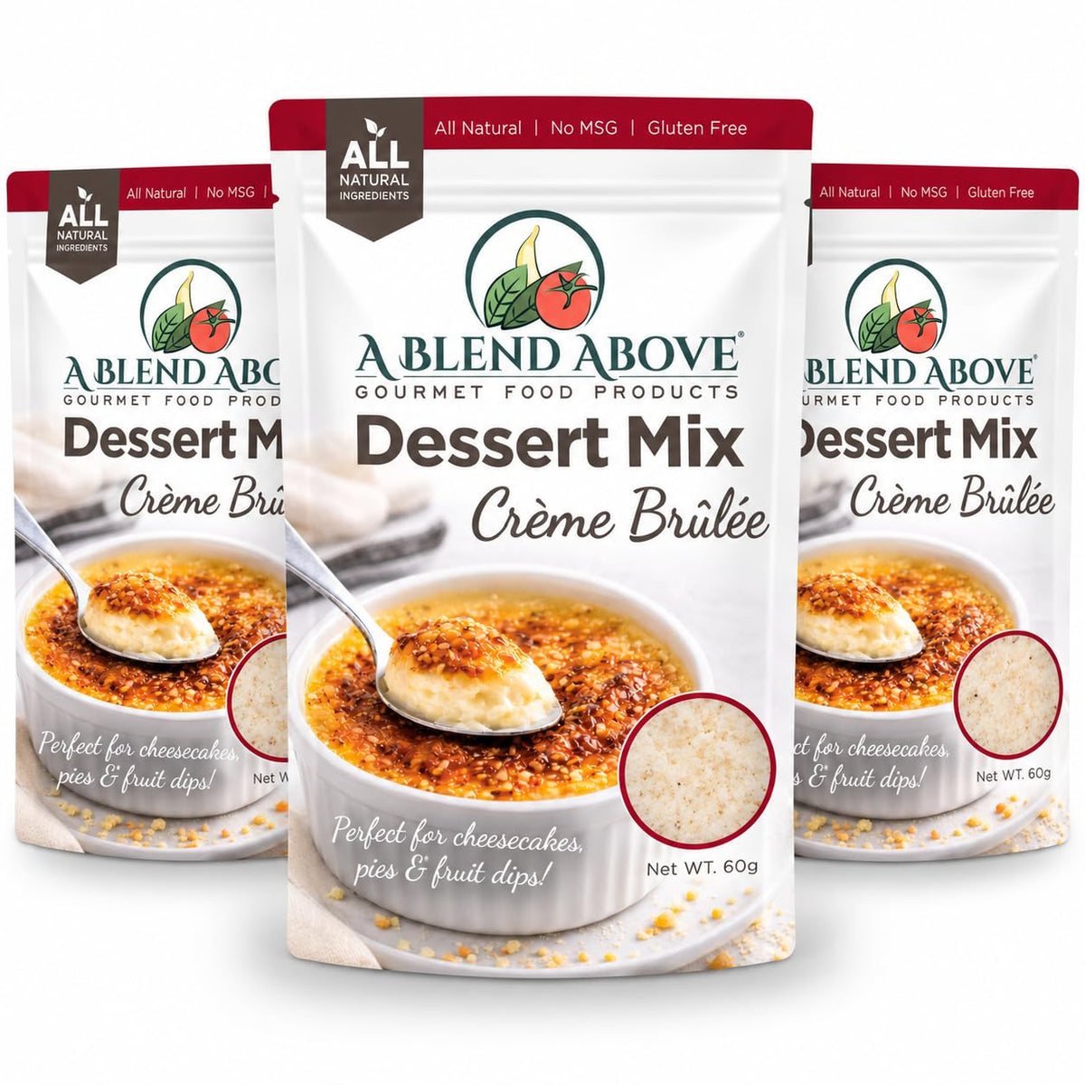 A Blend Above Creme Brulee No-Bake Dessert Mix