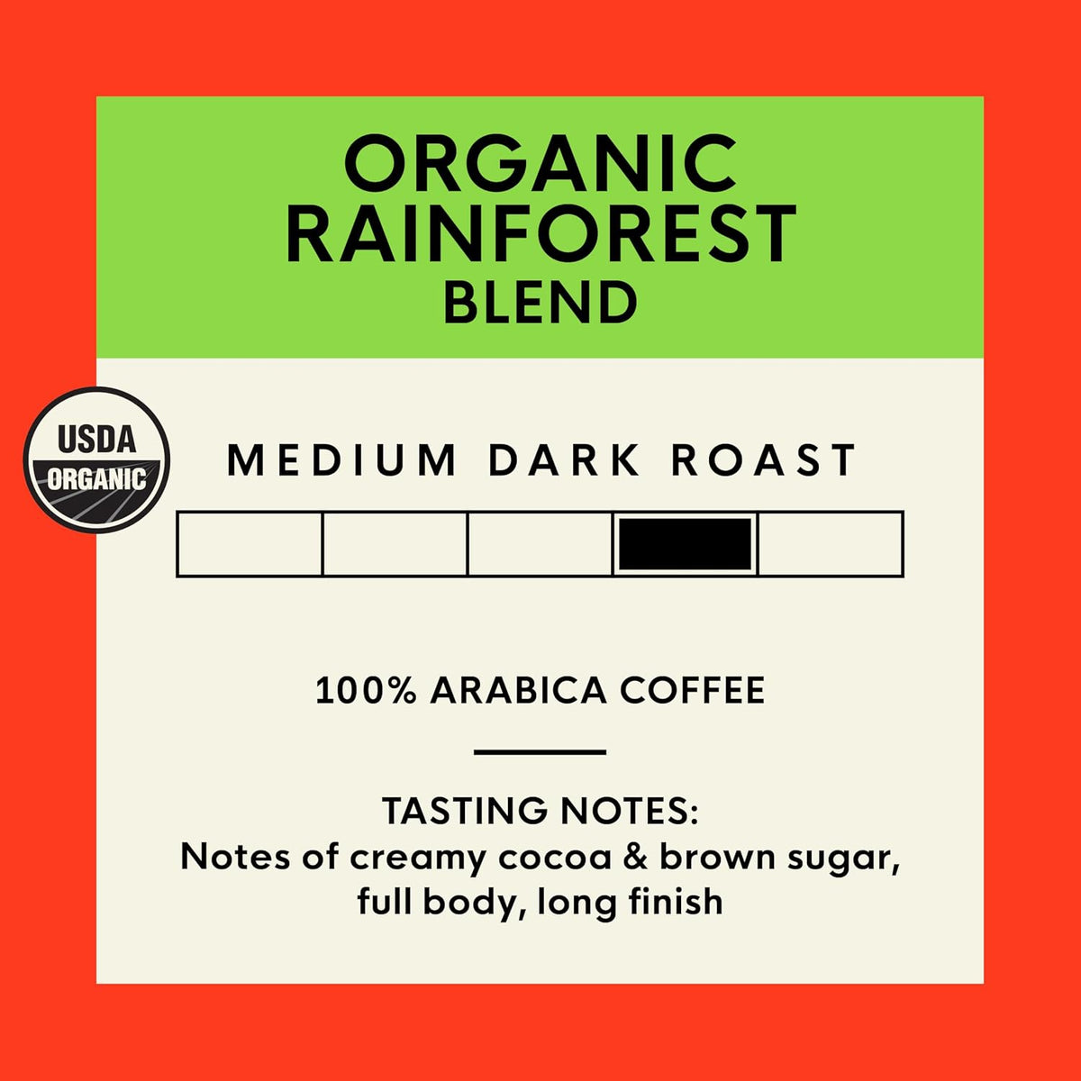 San Francisco Bay Coffee Organic Rainforest Blend Ground Coffee