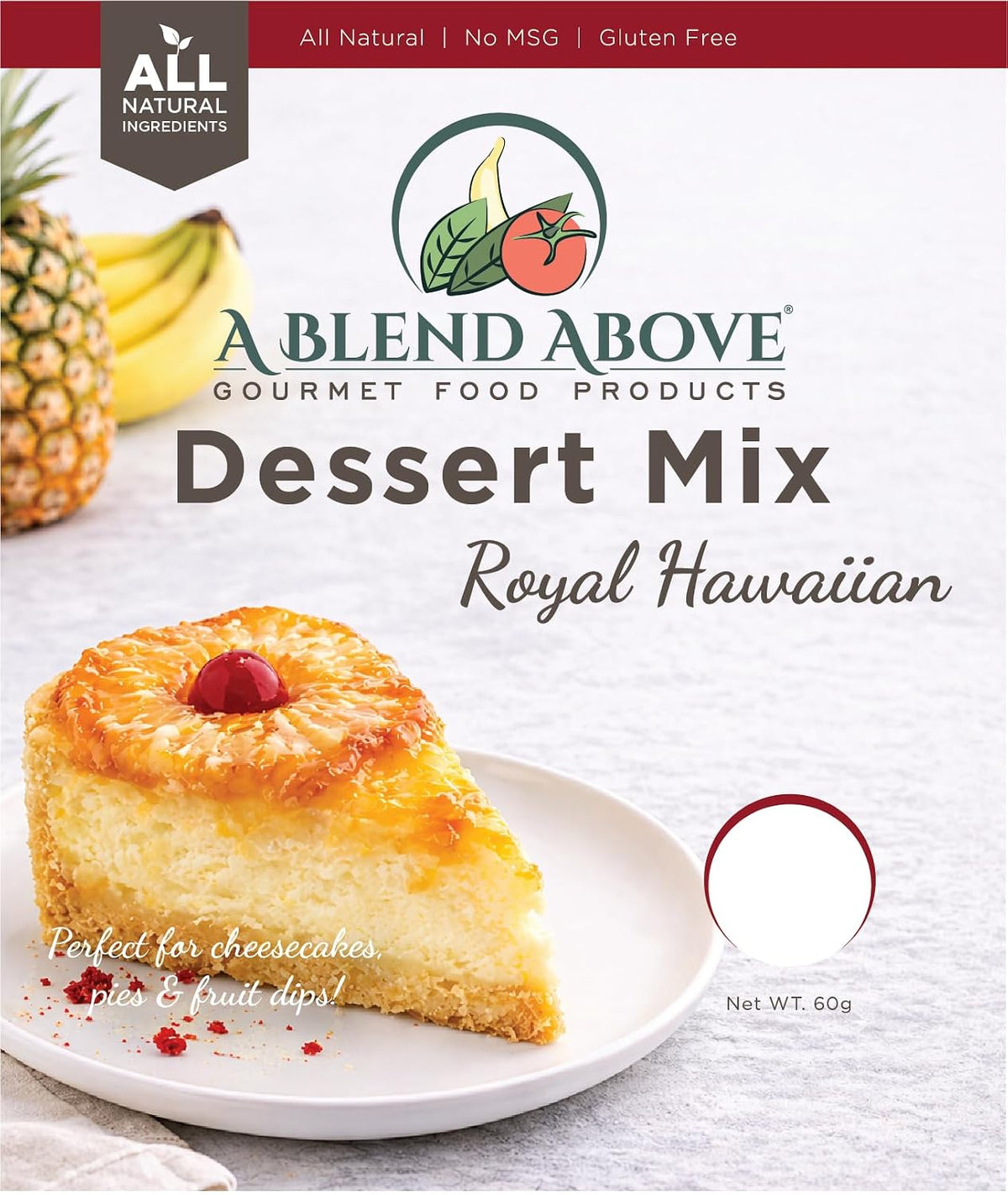 A Blend Above Royal Hawaiian Cheesecake Mix - No-Bake Desserts
