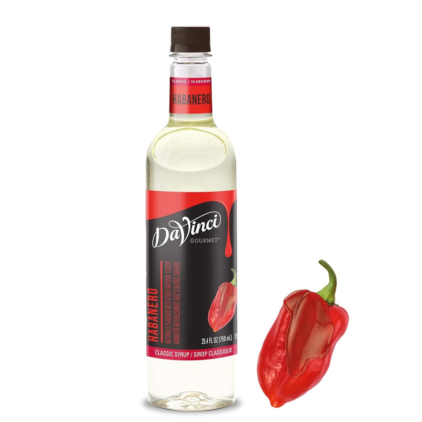 DaVinci Gourmet Classic Habanero Syrup, 25.4 Fluid Ounces