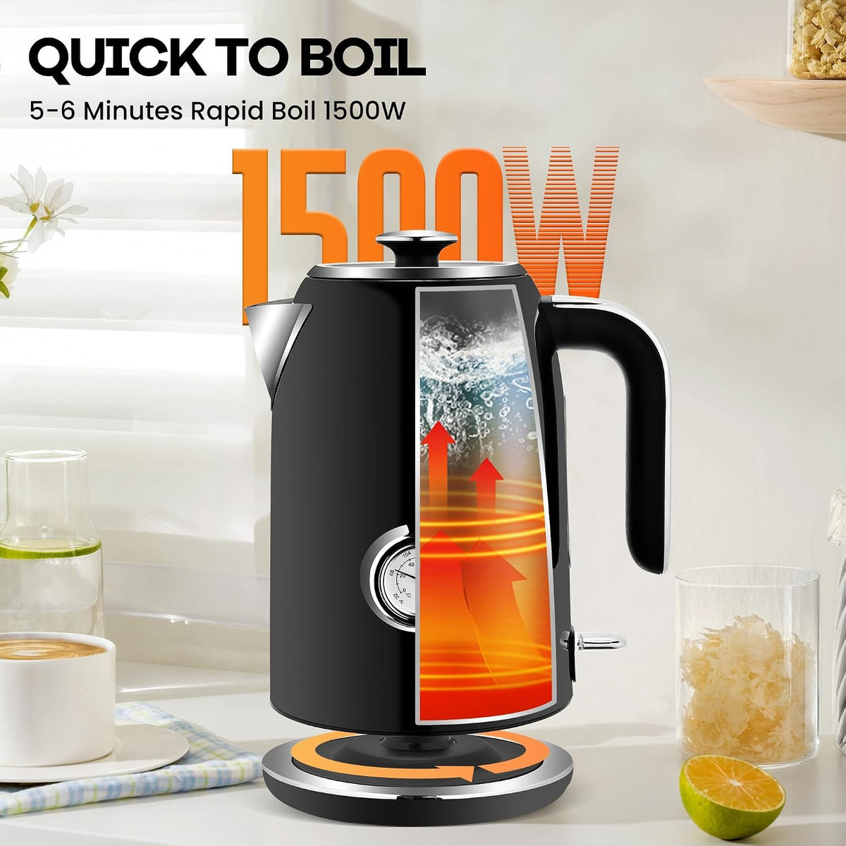 PUKOMC Electric Kettle