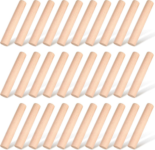 Patelai Small Wooden Rolling Pin, Dumpling Dough Roller Wooden Mini Rolling Pins Kitchen Utensil Tool for Fondant, Pasta,
