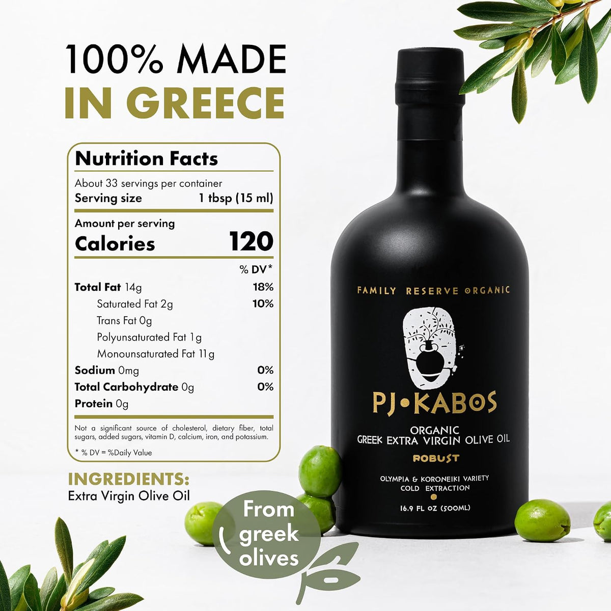 PJ KABOS Very High Phenolic (699 mg/kg)