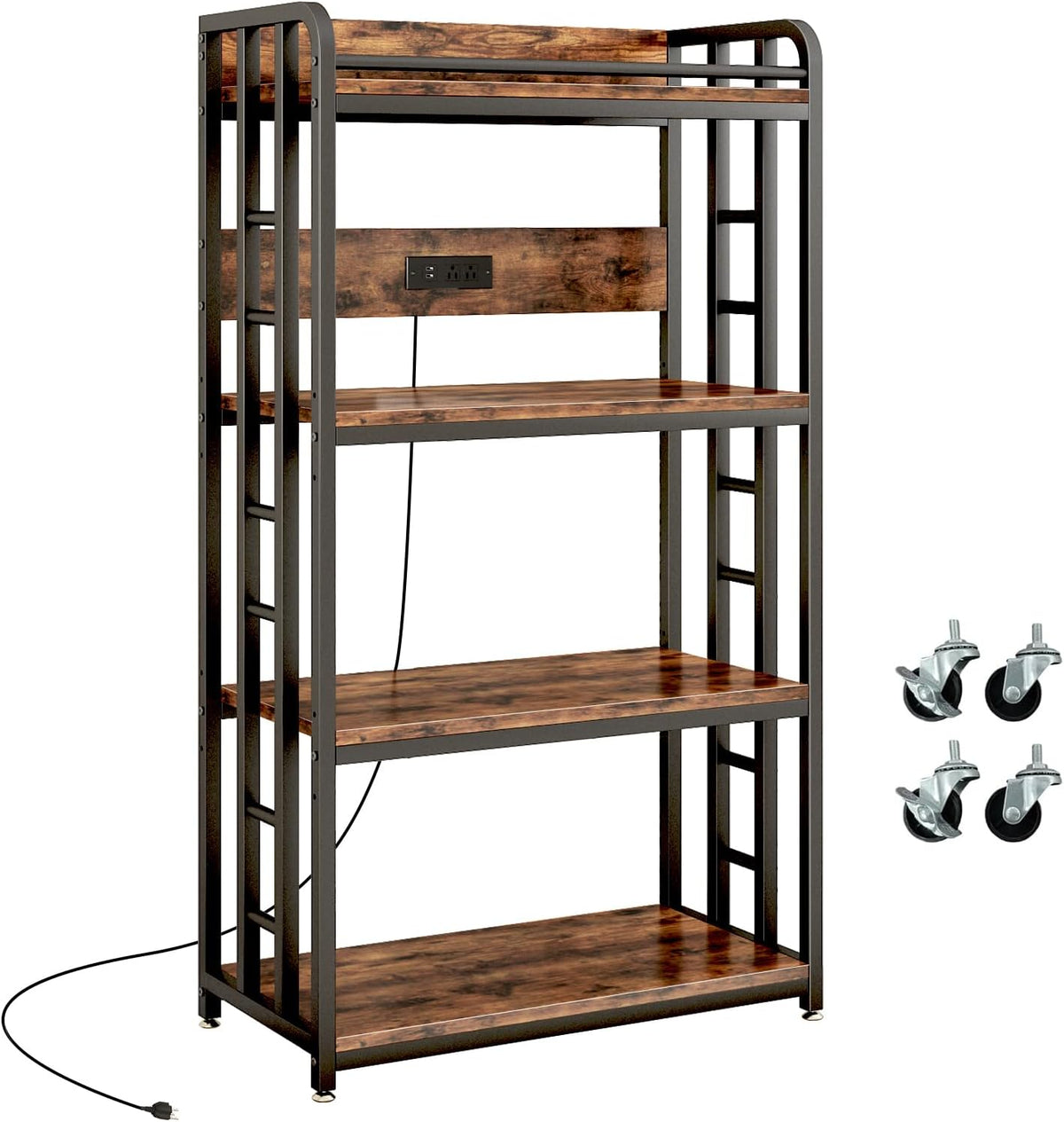 METYERRY Microwave Stand with Storage