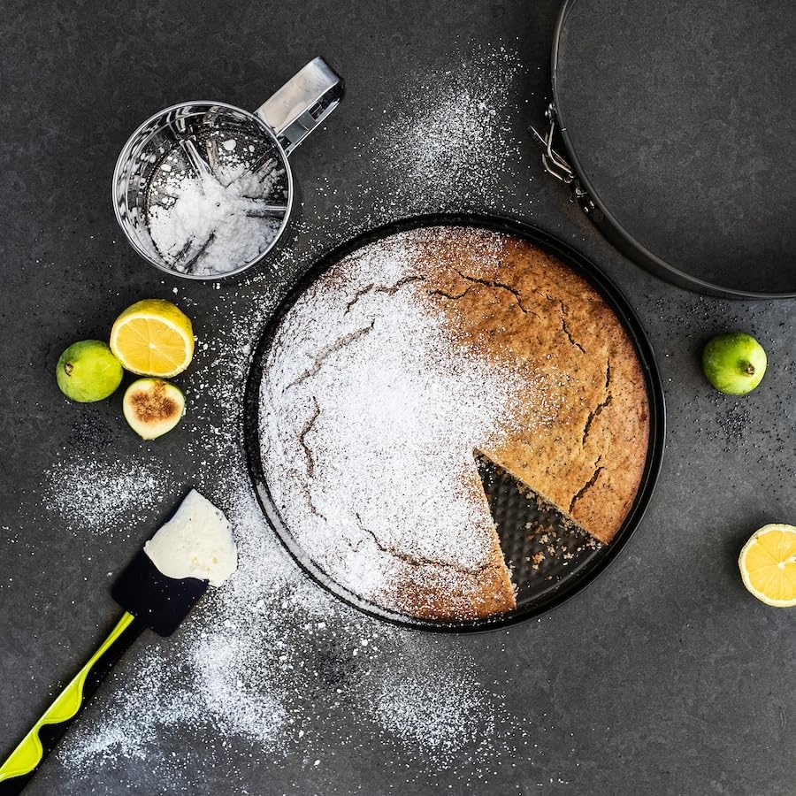 6PCS Springform Pan Round Non Stick Cheesecake Pan Durable Cake Baking Pans with Removable Bottom Cake Molds for Baking