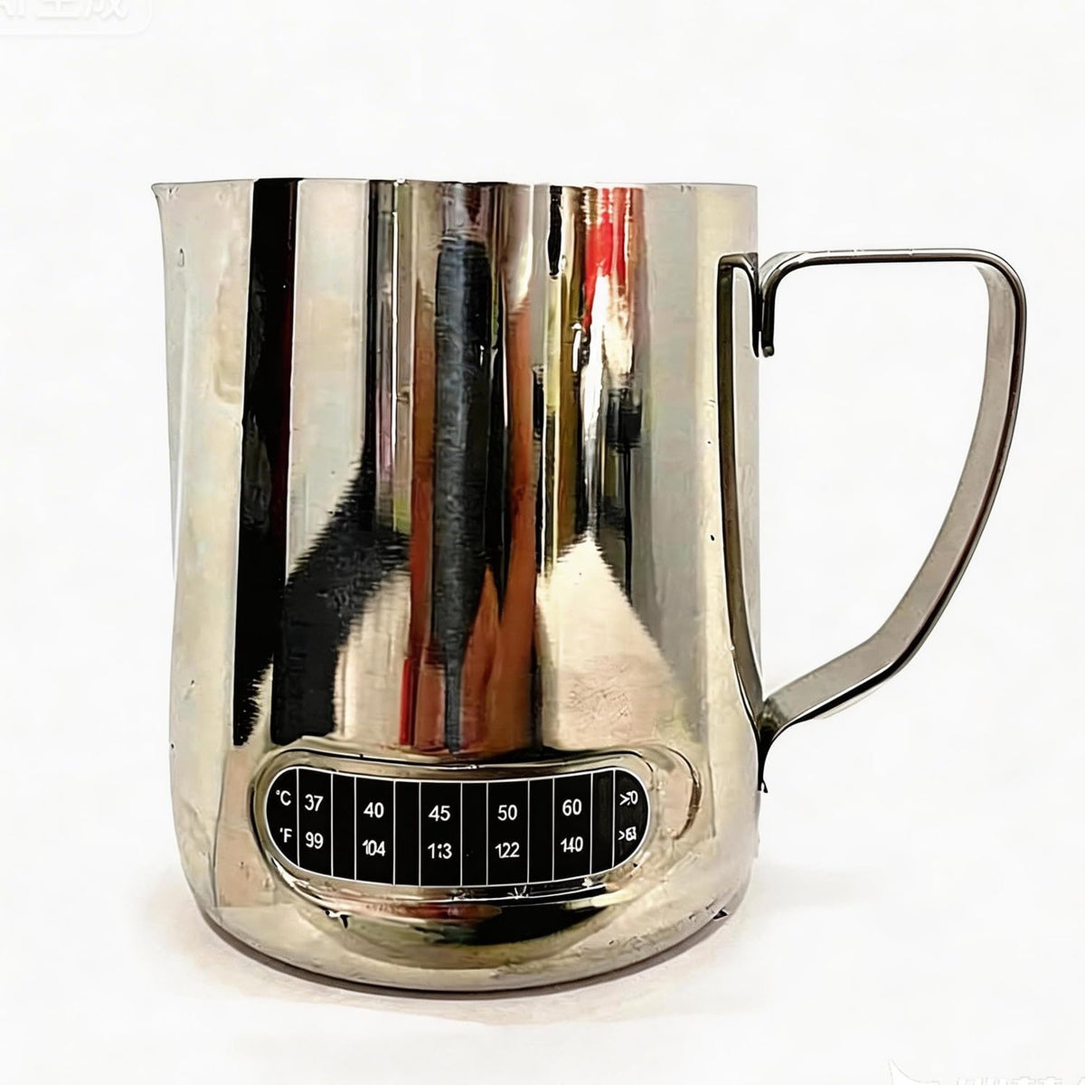 Milk Frothing Pitchers 21 oz (600 ml) with Integrated Thermometer