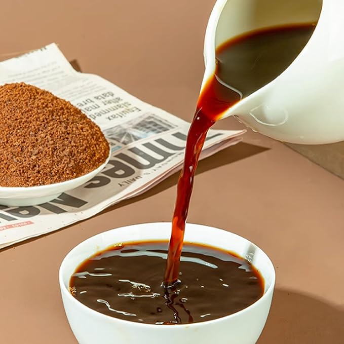 Black Sugar Powder from Yunnan, Pure Brown Sugar Sweetener for Cooking, Additive-Free (12.34oz)