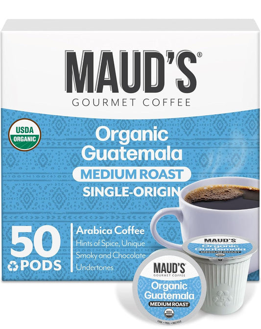 Maud's Organic Single Origin Guatemalan Coffee Pods