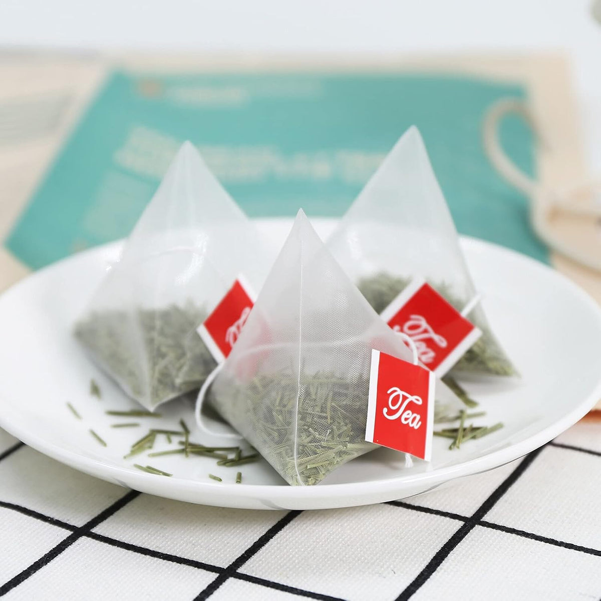 TEARELAE Pine Needle Tea Bags, 2.5g X 40 Count, Dried Masson Pine Needles | 100% Pure Natural Cut &amp; Sifted Herbal Tea, Non-GMO, Caffeine-free, Mild Flavor, Slightly Sweet, Herbal Tea For Relaxation