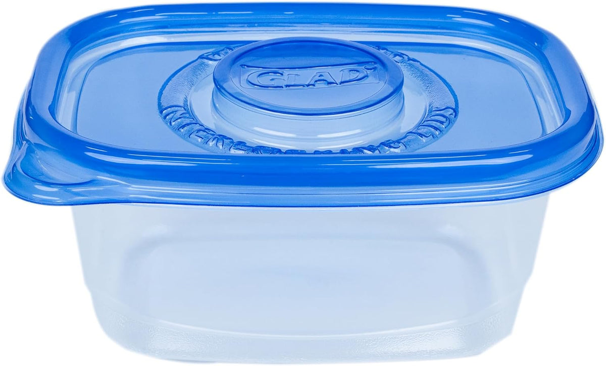 Glad GladWare Medium Rectangle Food Storage Containers, 24 Oz, 5 Ct, 6-Pk
